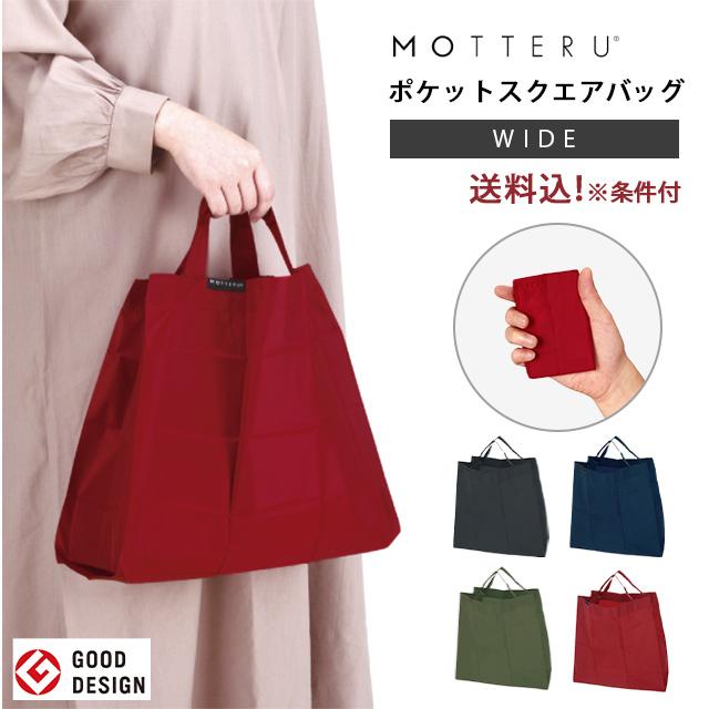 レビュー記入でメール便送料無料」ポケットスクエアバッグ ワイド エコ