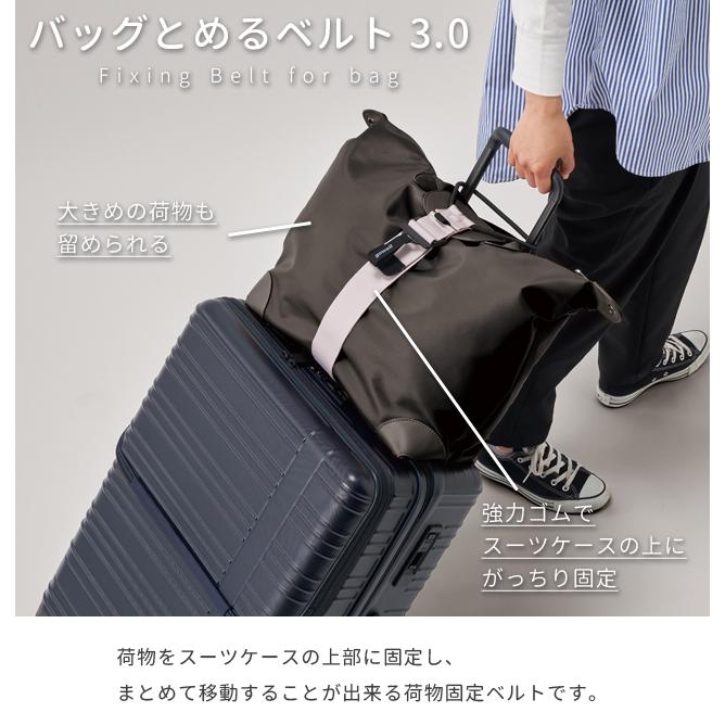 「レビュー記入でメール便送料無料」バッグとめるベルト 3.0 スーツケースベルト 荷物固定バンド キャリー 旅行 便利グッズ GW-0108-mail (1通2点迄)(go0a315) |  | 01