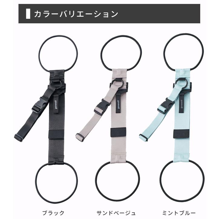 「レビュー記入でメール便送料無料」バッグとめるベルト 3.0 スーツケースベルト 荷物固定バンド ジャケット持ち歩き GW-0109-mail (1通につき3点迄)(go0a317) |  | 07