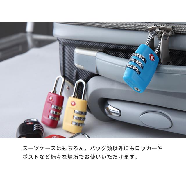 南京錠 ダイヤル式 TSAロック 3桁 カラフル ナンバー可変式 ダイヤルロック 海外旅行 トラベル 暗証番号 軽量 ロッカー 鍵 防犯 GPT 25点迄メール便OK(gu1a104) | ブランド登録なし | 03