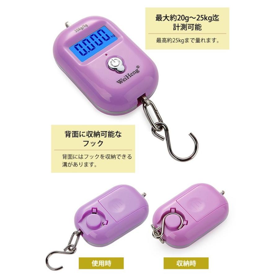 ラゲッジスケール 重量計 デジタル 約20g〜25kg迄計測可 ミニ 極小キーリング型 はかり スーツケース 便利グッズ アウトレット GPT 6点迄メール便OK(gu1a376) | ブランド登録なし | 04