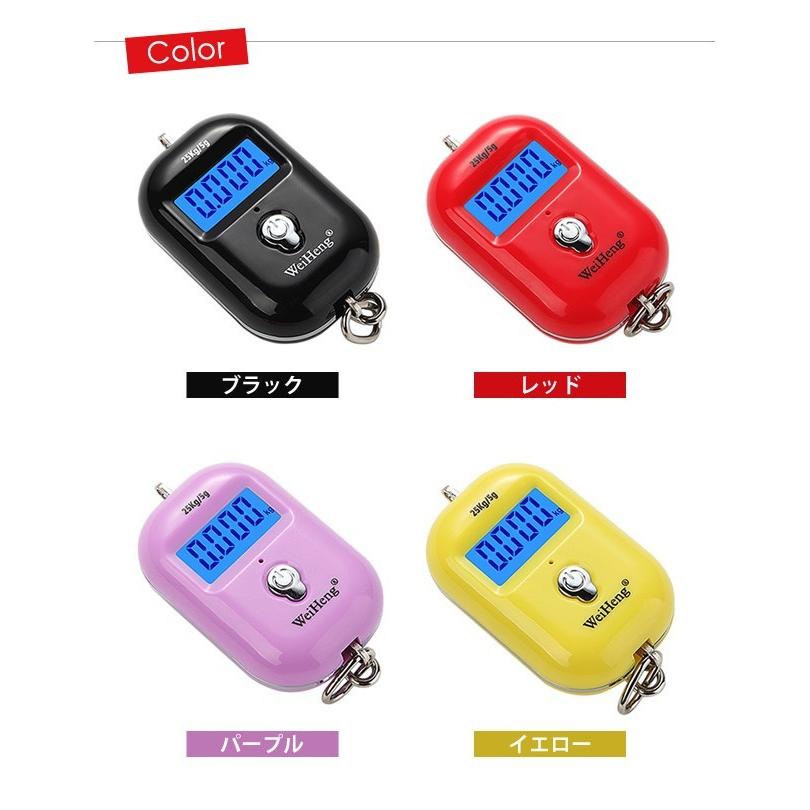 ラゲッジスケール 重量計 デジタル 約20g〜25kg迄計測可 ミニ 極小キーリング型 はかり スーツケース 便利グッズ アウトレット GPT 6点迄メール便OK(gu1a376) | ブランド登録なし | 07