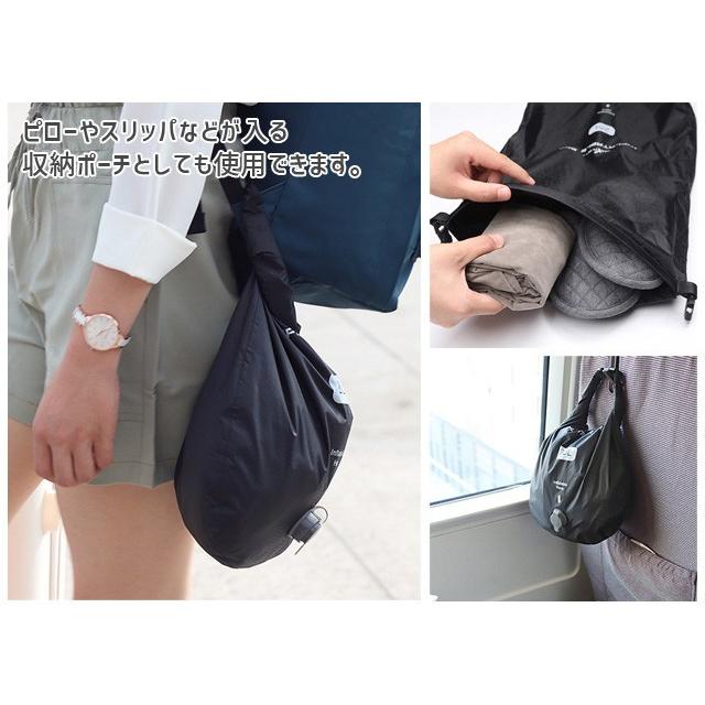 トラベルピロー 抱き枕 収納袋付 簡単空気入れ付 GPT エアピロー 空気