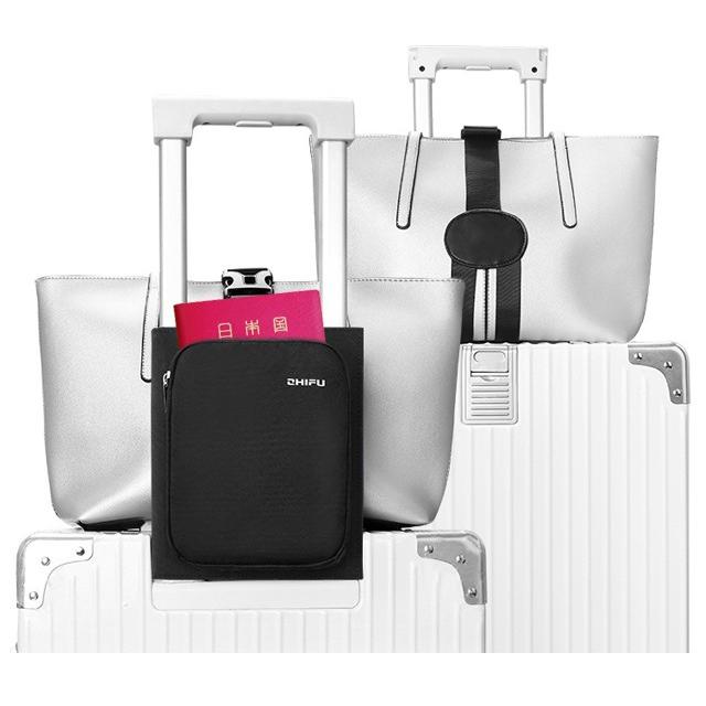 ポーチ付き 荷物固定ベルト バンド 小 スーツケース キャリーバッグ キャリーケース 旅行 便利グッズ 出張 ポケット GPT アウトレット 1点迄メール便OK(gu1a680) | ブランド登録なし | 02