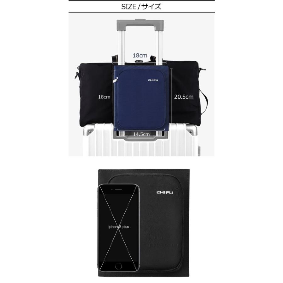 ポーチ付き 荷物固定ベルト バンド 小 スーツケース キャリーバッグ キャリーケース 旅行 便利グッズ 出張 ポケット GPT アウトレット 1点迄メール便OK(gu1a680) | ブランド登録なし | 06