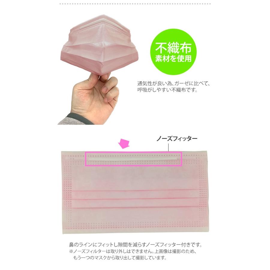 即日発送 即納 マスク Gpt 使い捨てマスク4 不織布 100枚 ピンク色 3層構造マスク 箱 50枚入 2 Gu1a701 セット 送料無料 Gu1a701 スーツケースと旅行用品のgriptone 通販 Yahoo ショッピング