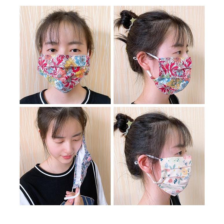 在庫限り！「メール便送料無料」GPT布製マスク プリーツタイプ 柄入り 大人用 個包装 綿 可愛い ノーズワイヤー gu1a705-mail(gu1a708) (1通につき15点) | ブランド登録なし | 04