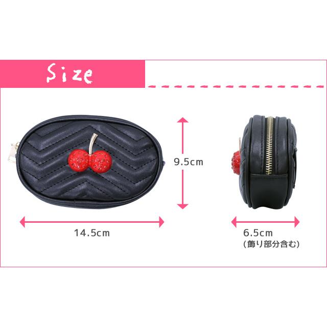 ショルダーバッグ キッズ 子供 女の子 小学生 さくらんぼ キラキラ ボディバッグ ポーチ 斜め掛け 鞄 ウエストポーチ かわいい おしゃれ GPT 送料無料(gu1a897) | ブランド登録なし | 05