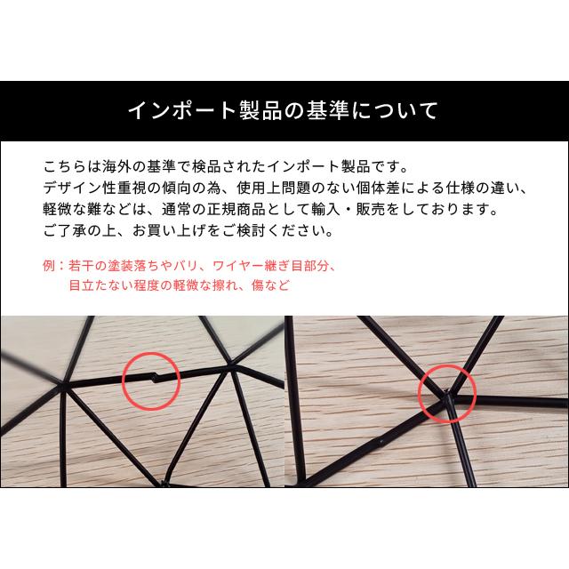 ワイヤーバスケット おしゃれ かご 三角形 浅型 幾何学 ブラック