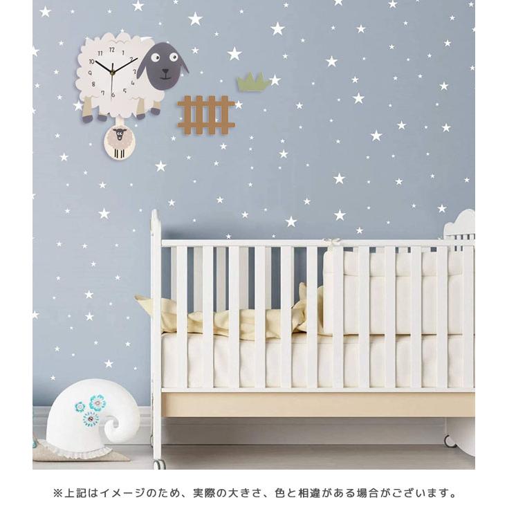 振り子 時計 壁掛け時計 かけ時計 ウォールクロック 静音 無音 子供部屋 リビング 寝室 ヒツジ アニマル かわいい プレゼント インテリア GPT 送料無料(gu1b020) | ブランド登録なし | 10