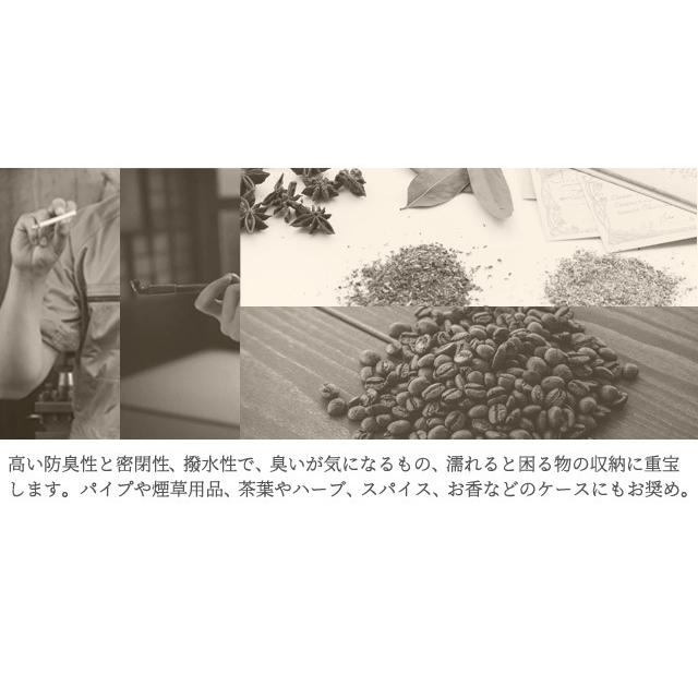 「レビュー記入でメール便送料無料」防臭 防犯 3桁ダイヤル錠付 GPT 活性炭 綿麻 トラベル薄型ポーチ 脱臭 杢調 旅行 トラベル gu1b033-mail(gu1b034)(1通1点迄) | ブランド登録なし | 03