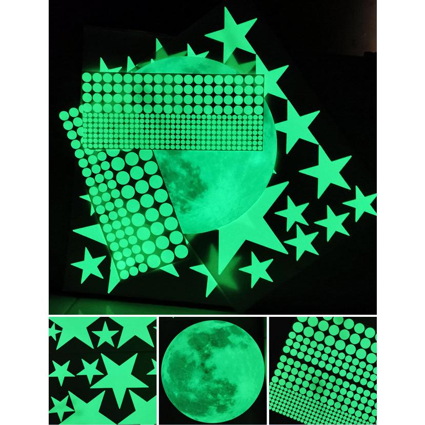 「レビュー記入でメール便送料無料」蓄光 シール ステッカー ウォールステッカー 月 星 丸型 蛍光 壁 目印 GPT gu1b055-mail(1通20点迄)(gu1b056) | ブランド登録なし | 07