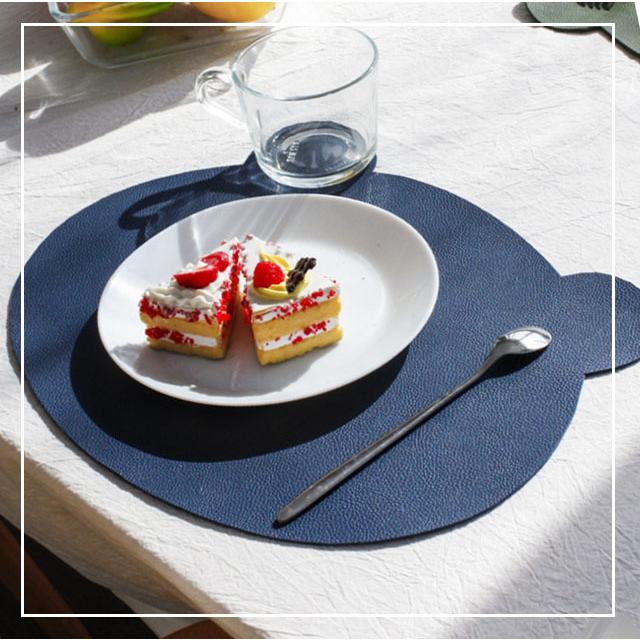 「レビュー記入でメール便送料無料」ランチョンマット おしゃれ かわいい 洗える GPT 撥水 丸 子供 お弁当 お食事マット クマ gu1b090-mail(gu1b091)(1通3点迄) | ブランド登録なし | 09