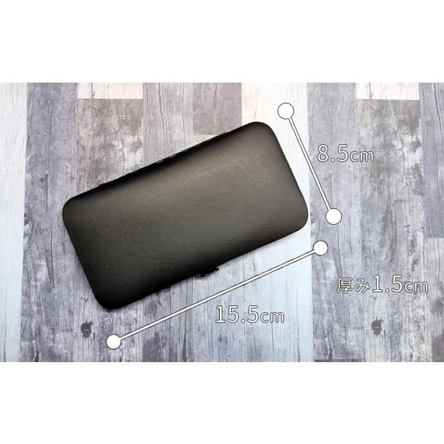 爪切り ネイルケア 12点セット ブラック 身だしなみ 耳かき ネイルニッパー 甘皮処理 手入れ やすり ケース付き ステンレス GPT 3点迄メール便OK(gu1b133) | ブランド登録なし | 09