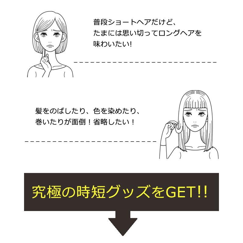 髪付き帽子 ウィッグ GPT リブ ニット帽 グリーン ロング ウェーブ 暖かい 医療用 帽子 付き つけ毛 ハーフ 1点迄メール便(gu1b137) | ブランド登録なし | 03