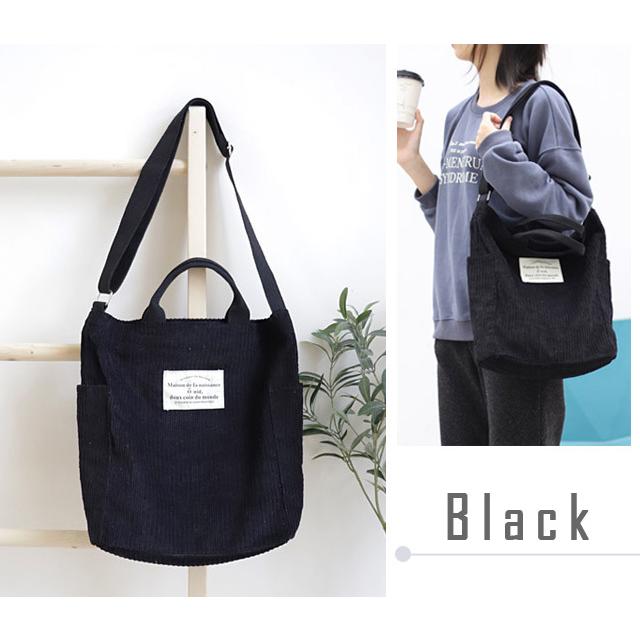 トートバッグ ショルダーバッグ ショルダートート コーデュロイ 肩掛け 斜め掛け 手提げ 2WAY おしゃれ 大きめ マチあり GPT 在庫限り 送料無料(gu1b169) | ブランド登録なし | 06