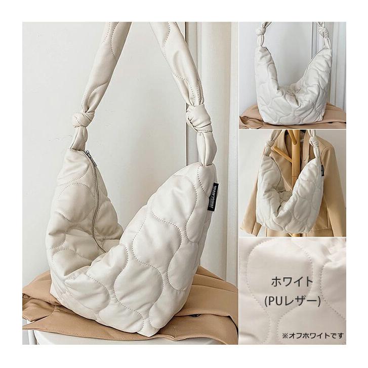 ショルダーバッグ レディース 肩掛け バッグ キルティング ダウン風