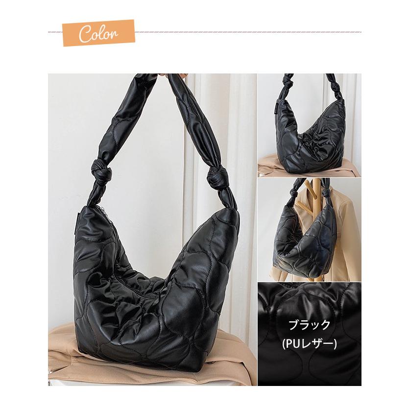 ショルダーバッグ レディース 肩掛け バッグ キルティング ダウン風