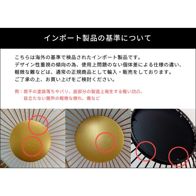 ワイヤーバスケット おしゃれ かご 楕円形 放射状 ブラック ゴールド ワイヤーボウル フルーツバスケット ラウンド型 送料無料 GPT(gu1b208)単品 | ブランド登録なし | 18
