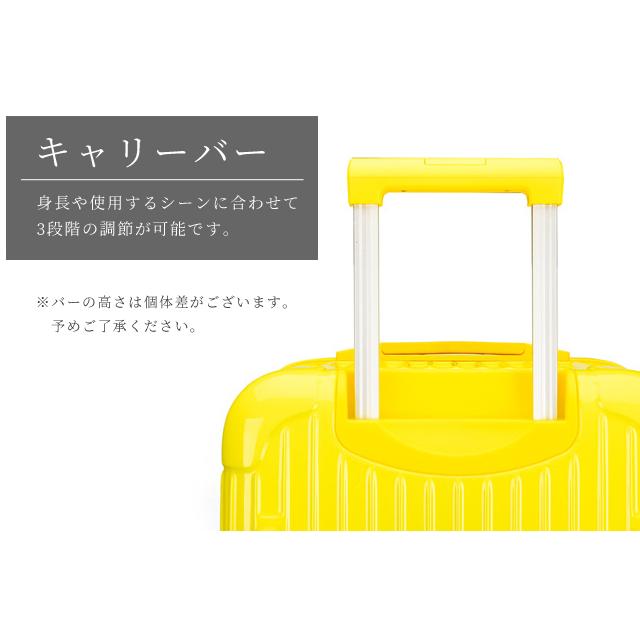 スーツケース 深型 64cm 大 Lサイズ ファスナー キャリーバッグ 3桁ダイヤル TSAロック ハード 大型 2泊 3泊 4泊 海外 国内旅行 GPT 送料無料(gu1b223)「C」 | ブランド登録なし | 10