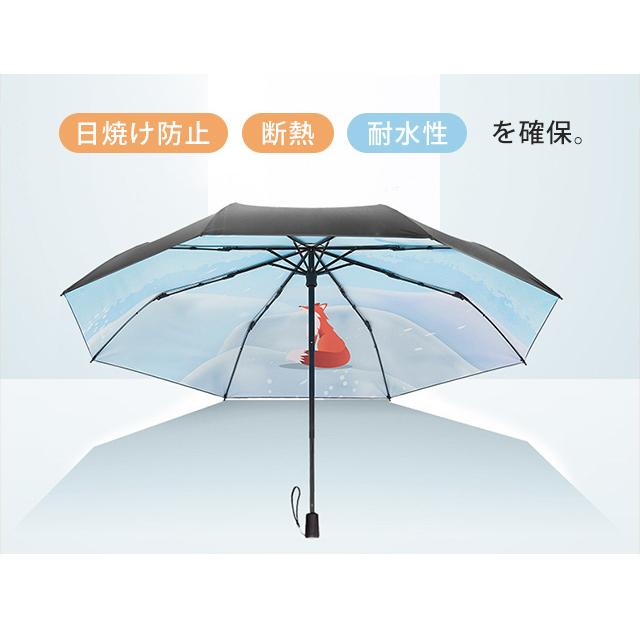 折りたたみ傘 晴雨兼用 日傘 雨傘 レディース 動物 四季柄 手開き 8本骨 大きめ 傘 紫外線対策 春夏秋冬 おしゃれ GPT 送料無料(gu1b231) | ブランド登録なし | 11