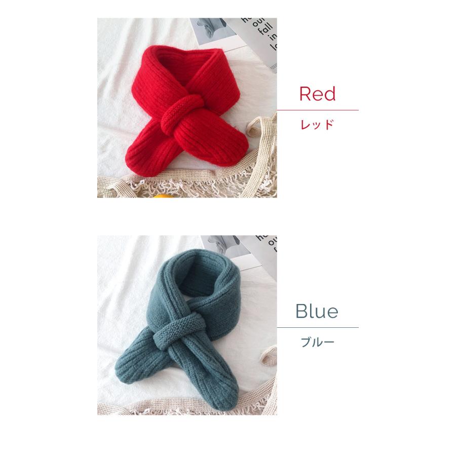 マフラー キッズ 子供用 冬 秋 ネックウォーマー キッズマフラー リブニット ベビーマフラー おしゃれ 女の子 男の子 あったか GPT 2点迄メール便OK(gu1b242) | ブランド登録なし | 11