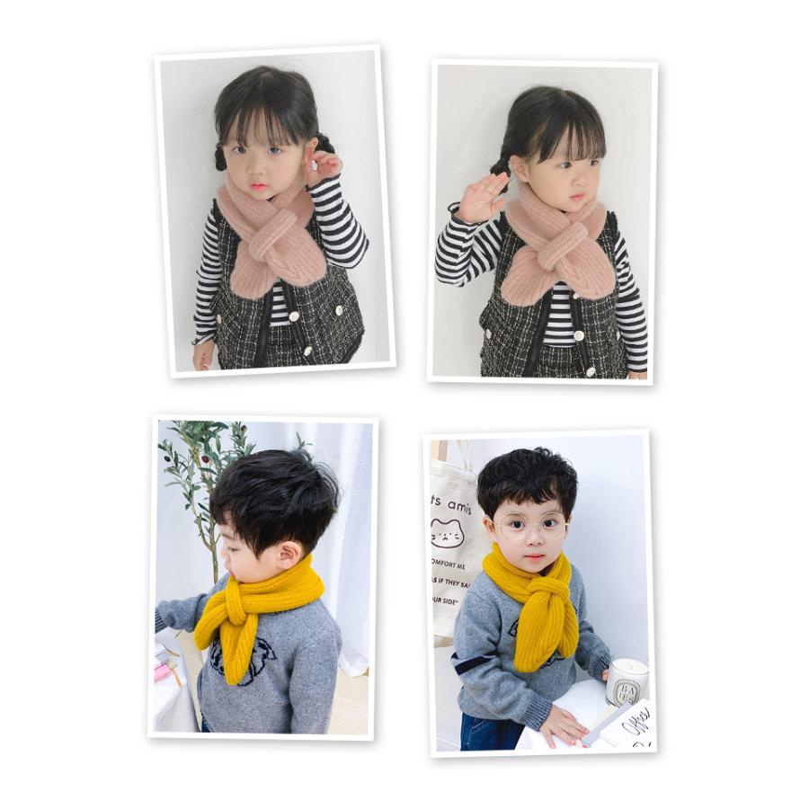 「レビュー記入でメール便送料無料」マフラー キッズ 子供用 冬 秋 ネックウォーマー キッズマフラー おしゃれ 女の子 男の子 GPT gu1b242-mail(gu1b243) | ブランド登録なし | 07