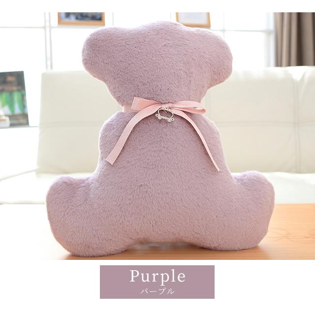 Gpt クッション クマ おしゃれ ふわふわ 送料無料 リボン付 ぬいぐるみ 抱き枕 インテリア ファー シンプル 可愛い アニマル 癒し プレゼント Gu1b267 Gu1b267 スーツケースと旅行用品のgriptone 通販 Yahoo ショッピング