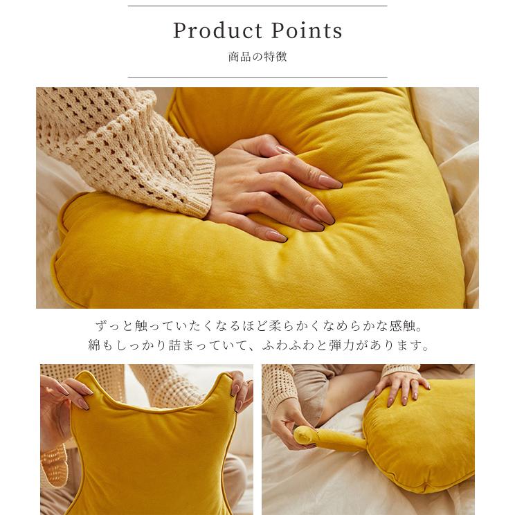 猫型 クッション ぬいぐるみ 抱き枕 大きい ふわふわ ネコ 猫グッズ 雑貨 インテリア かわいい 椅子 ソファー ベロア調 癒し プレゼント GPT 送料無料(gu1b272) | ブランド登録なし | 04