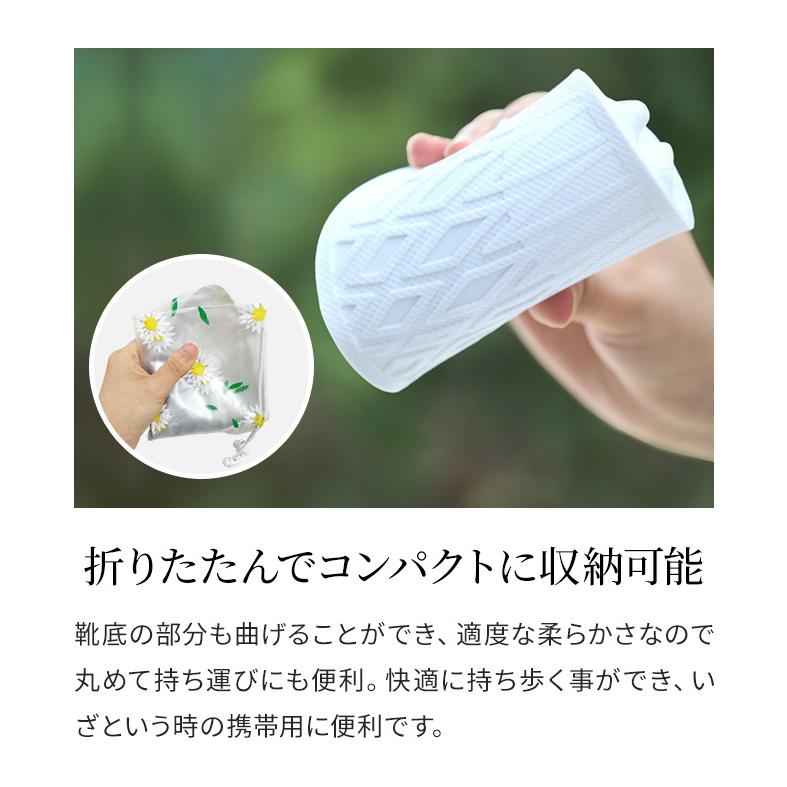 「レビュー記入でメール便送料無料」シューズカバー 防水 雨 花柄 足首固定バンド ショート丈 ファスナータイプ 透明 GPT gu1b349-mail(gu1b350)(1通1点迄) | ブランド登録なし | 08