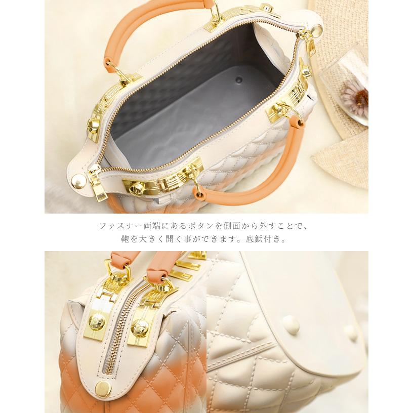 ♪可愛い♡ホワイト キルティング ハンドバッグ~~~~ ハンドバッグ レディース 小さめ おしゃれ 2way ショルダーバッグ