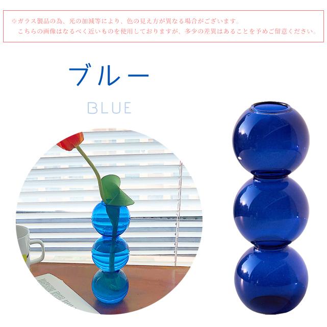 花瓶 ガラス 一輪挿し ガラス フラワーベース バブル 3連 送料無料 球 クリア インテリア おしゃれ かわいい 透明 ギフト 韓国雑貨 GPT (gu1b385) | ブランド登録なし | 05