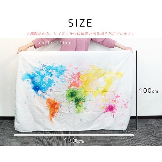 大判 タペストリー 世界地図 150×100cm ファブリックポスター 壁掛け ウォールデコレーション インテリア おしゃれ 目隠し GPT 1点迄メール便OK(gu1b387) | ブランド登録なし | 08