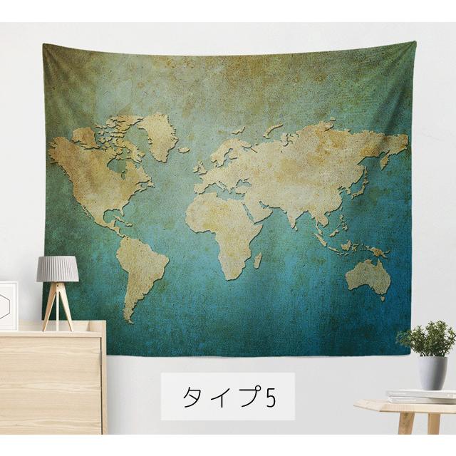 大判 タペストリー 世界地図 150×100cm ファブリックポスター 壁掛け ウォールデコレーション インテリア おしゃれ 目隠し GPT 1点迄メール便OK(gu1b387) | ブランド登録なし | 13