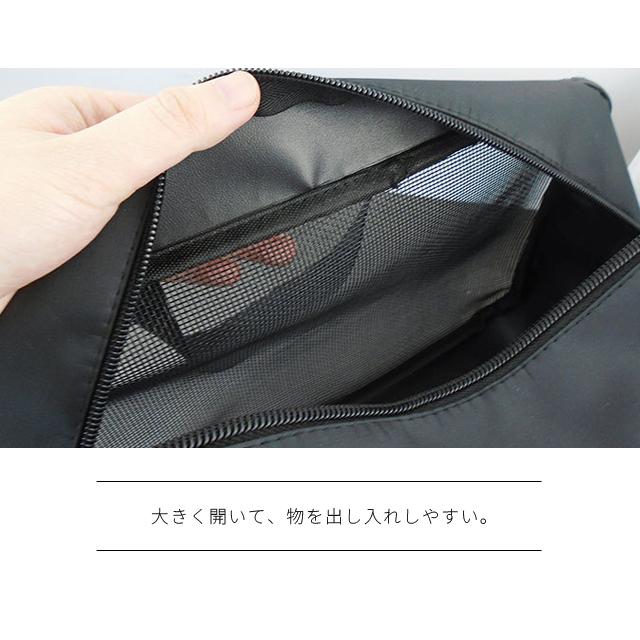 スパバッグ メッシュ 温泉バッグ 大容量 メンズ マチ お風呂バッグ メッシュバッグ ファスナー 収納 整理 旅行 GPT 1点迄メール便OK(gu1b409) | ブランド登録なし | 04