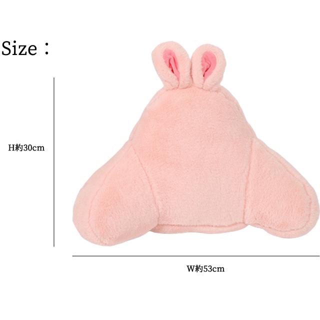 腰枕 GPT クッション ウサギ ネコ サボテン 車 座席 カー用品 腰用