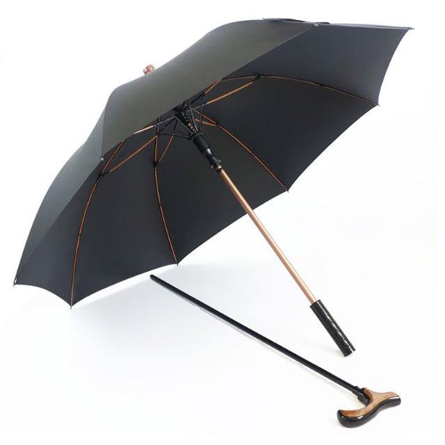 BALENCIAGAバレンシアガ 長傘 晴雨兼用 日傘 黒 細傘 ステッキ傘 長傘 晴雨兼用 杖 傘 ステッキ 仕込み杖 合体 セット 日傘 雨傘