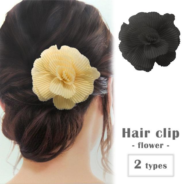 バンスクリップ ヘアクリップ ヘアアクセサリー 髪留め クリップ 花 フラワーモチーフ しっかり レディース かわいい おしゃれ GPT 送料無料(gu1b490) | ブランド登録なし