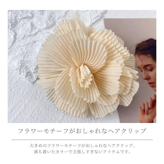 バンスクリップ ヘアクリップ ヘアアクセサリー 髪留め クリップ 花 フラワーモチーフ しっかり レディース かわいい おしゃれ GPT 送料無料(gu1b490) | ブランド登録なし | 01
