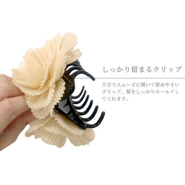 バンスクリップ ヘアクリップ ヘアアクセサリー 髪留め クリップ 花 フラワーモチーフ しっかり レディース かわいい おしゃれ GPT 送料無料(gu1b490) | ブランド登録なし | 03