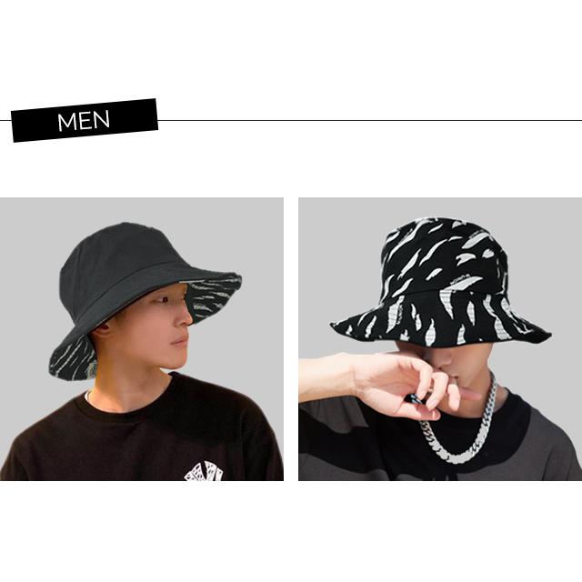 「レビュー記入でメール便送料無料」帽子 リバーシブル バケットハット サファリハット タイガー 紫外線対策 男女兼用 GPT gu1b512-mail(gu1b513)(1通2点迄) | ブランド登録なし | 09