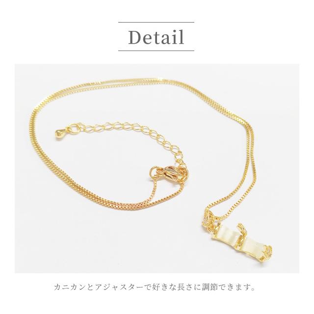 「レビュー記入でメール便送料無料」ネックレス レディース 竹 バンブー ショート 首飾り アクセサリー プレゼント クリスマス GPT gu1b586-mail(gu1b587) | ブランド登録なし | 02