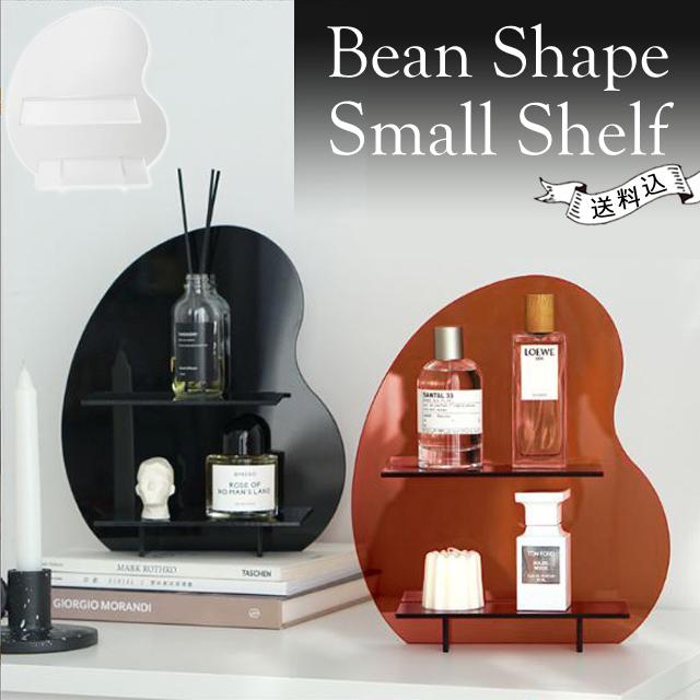 卓上ラック 2段 おしゃれ アクリル シェルフ ディスプレイラック 机上