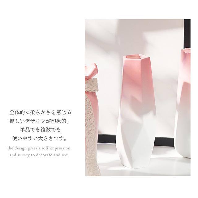 花瓶 一輪挿し おしゃれ 陶器 フラワーベース かわいい ピンク 小さい インテリア プレゼント 花器 花入れ 円柱型 シンプル リビング GPT 送料無料(gu1b763) | ブランド登録なし | 07