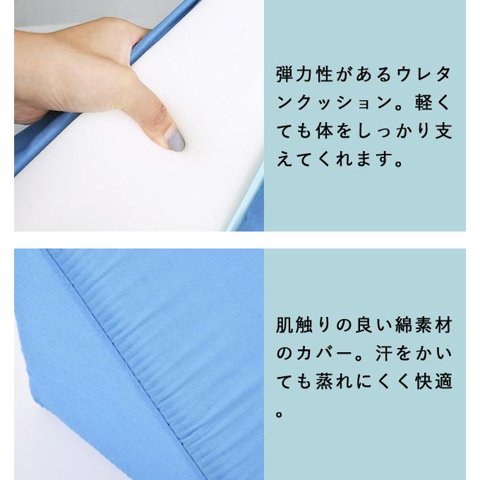 床ずれ防止クッション 三角形 体位変換 まくら 床ずれ 予防 対策 介護用品 看護 入院 リハビリ 介助 低反発 ウレタン 綿 カバー付き GPT 送料無料(gu1b766) | ブランド登録なし | 03