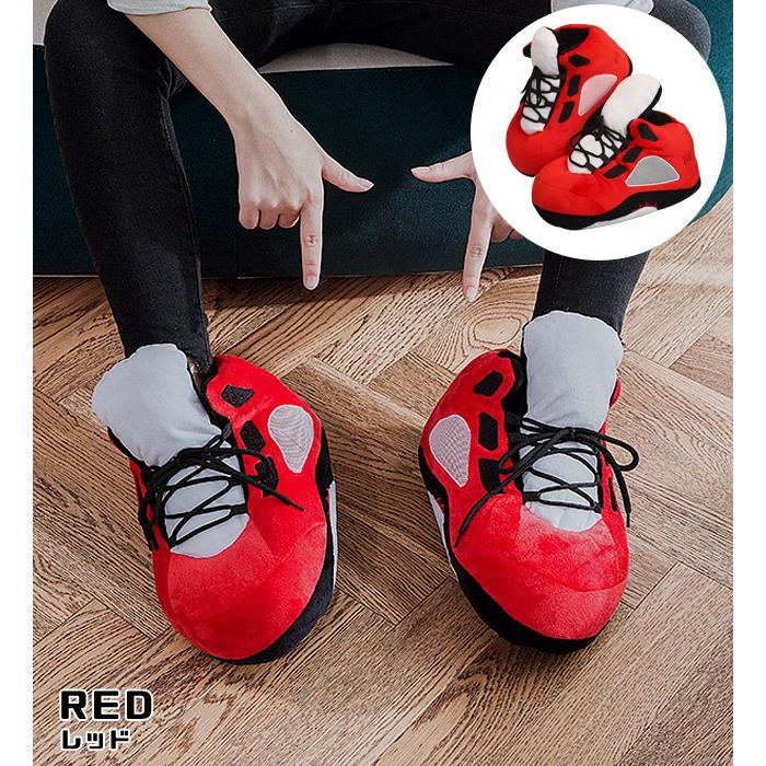 ルームシューズ スポーツシューズ スニーカー型 秋 冬 メンズ レディース 子供 スリッパ 室内履き あったか ふわふわ GPT 送料無料 クリスマス(gu1b779) | ブランド登録なし | 13