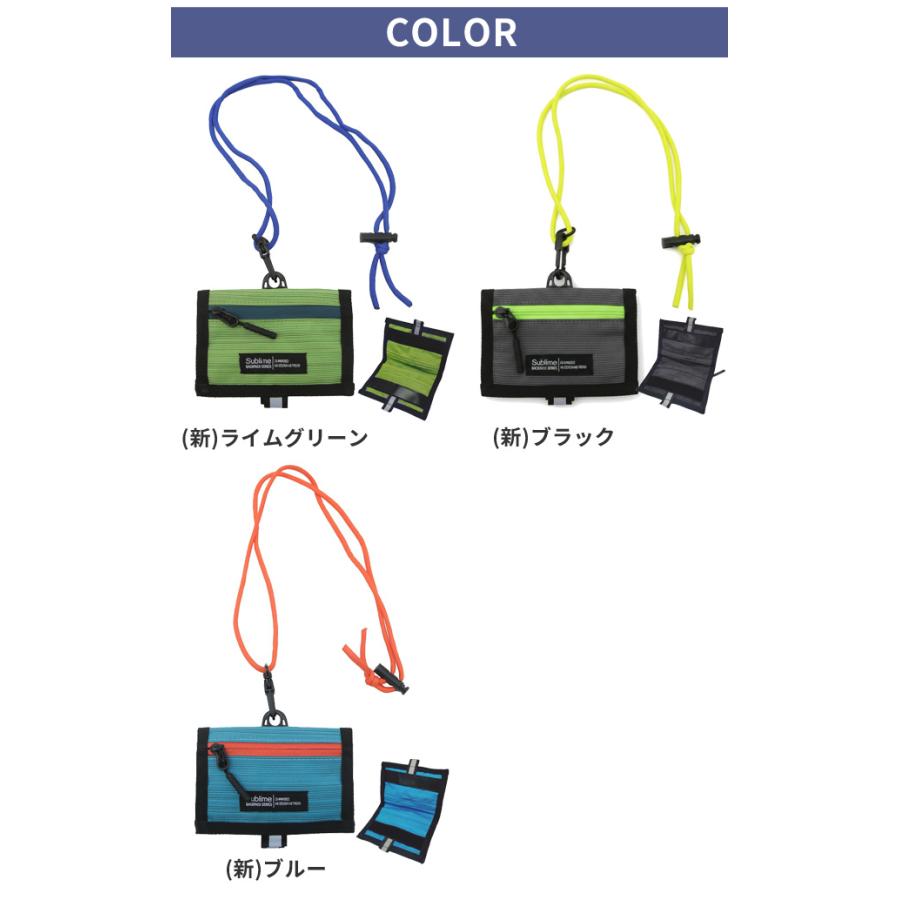カードケース 首掛け 財布 メンズ 二つ折り ネックウォレット ミニ財布