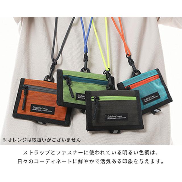 「レビュー記入でメール便送料無料」カードケース 首掛け 財布 メンズ 二つ折り ミニ財布 小さい 薄型 小銭入れ GPT gu1b821-mail(1通につき2点迄)(gu1b822) | ブランド登録なし | 03