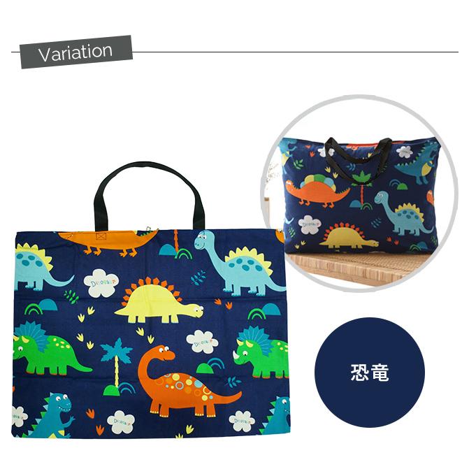 お昼寝 布団バッグ ファスナー 肩掛け 収納袋 特大 大きい トート イラスト 保育園 幼稚園 GPT 2点迄メール便OK(gu1b877) | ブランド登録なし | 06