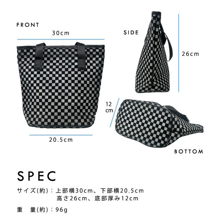 メッシュ スパバッグ 温泉バッグ お風呂 プール メッシュバッグ トートバッグ おしゃれ レディース ファスナー付き 格子柄 GPT 1点迄メール便OK(gu1b883) | ブランド登録なし | 05